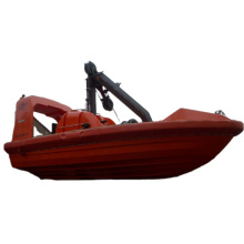 Solas 65Kn Gravity luffing arm type davit for marine totally enclosed lifeboat